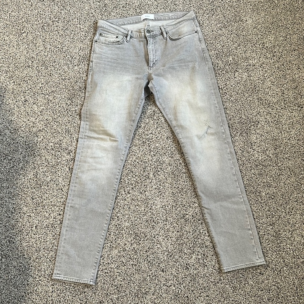 Ovadia New York Grey Skinny Denim Pant
